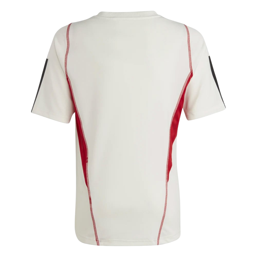 Camisa Flamengo 23/24 Treino Adidas Torcedor - Branca