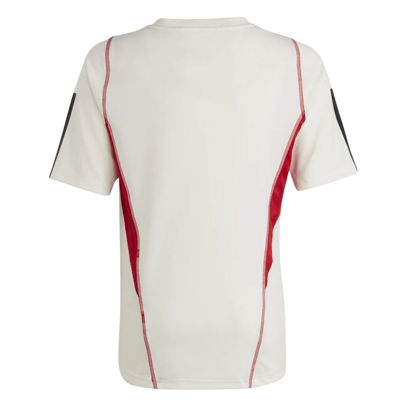 Camisa Flamengo 23/24 Treino Adidas Torcedor - Branca