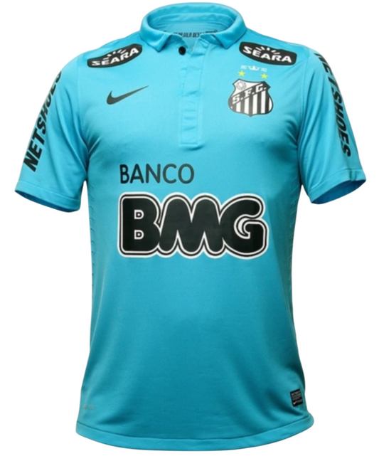 Camisa "Neymar Jr 11" Peixão 13/14 Third Nike Torcedor - Azul