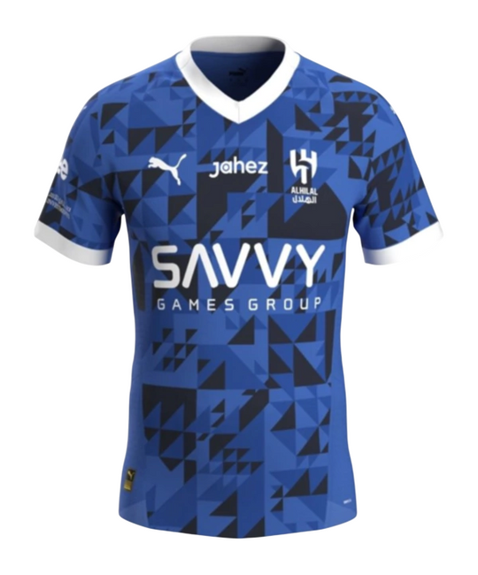 Camisa "Neymar Jr 10" Al Hilal 24/25 Home Puma Torcedor - Azul
