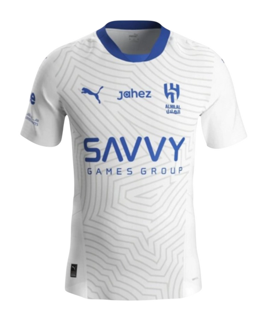 Camisa "Neymar Jr 10" Al Hilal 24/25 Away Puma Torcedor - Branca