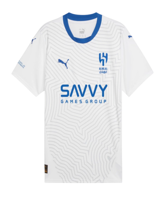 Camisa "Neymar Jr 10" Al Hilal 24/25 Away Puma Torcedor - Branca