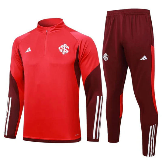 Conjunto Internacional 24/25 Adidas - Vermelho