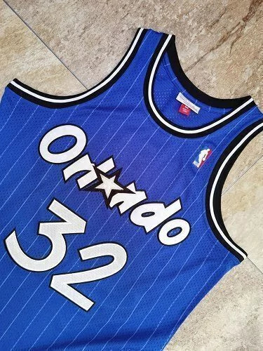 Regata NBA Orlando Magic Retrô 1994-1995 Mitchell & Ness Authentic O' Neal 32 - Azul