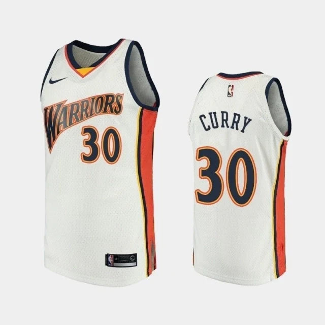 Regata NBA Golden State Warriors Retrô Nike Authentic Swingman Curry 30