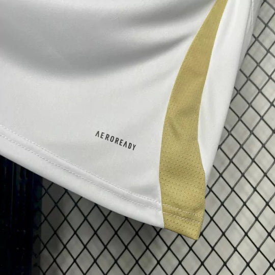 Camisa Al Nassr III 24/25 Adidas Masculina - Branco e Dourado