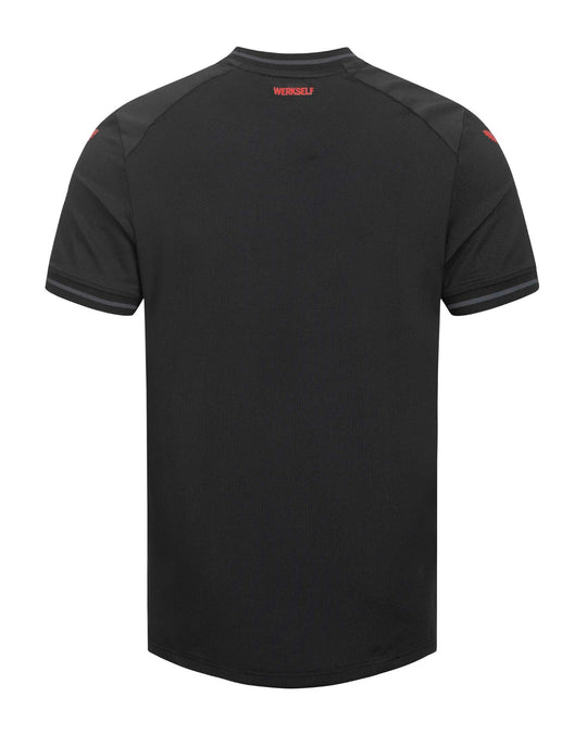 Camisa Bayer Leverkusen Home 23/24 s/n° Torcedor Castore Masculina - Preta